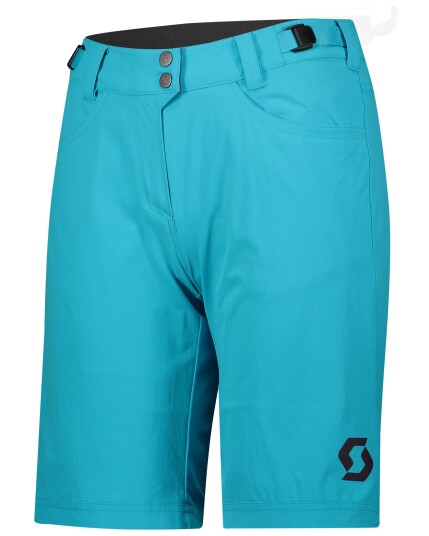 Scott Trail Flow Shorts W Pad Breeze Blue (Storlek L)