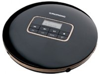 Grundig GCP1010, 219 g, Sort, Personlig CD-spiller