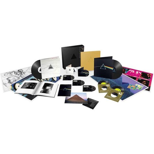 Pink Floyd The Dark Side Of The Moon 50th Anniversary Limited Edition 2023 Remaster 2lp Vinyl 180 Gram + 2 X 7" + 2CD +