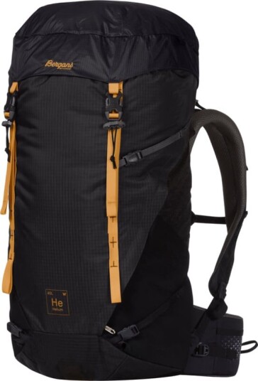 Bergans Helium V5 40 40 L, Dark Shadow Grey/Black/Golden Yellow