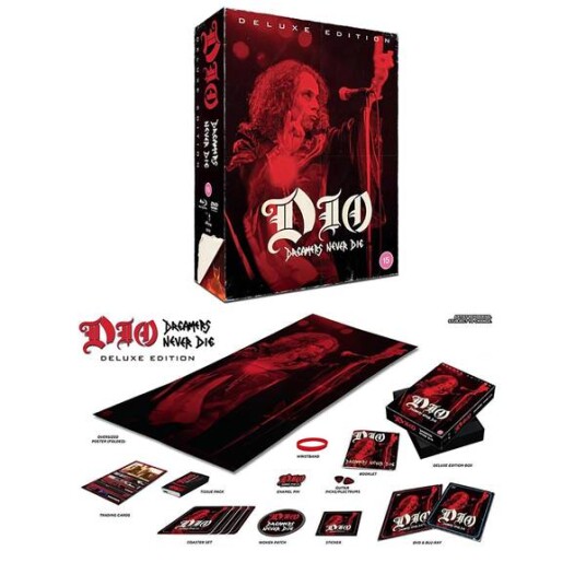 Dio - Dreamers Never Die - Limited Deluxe Edition (Blu-ray + DVD + Merchandise)