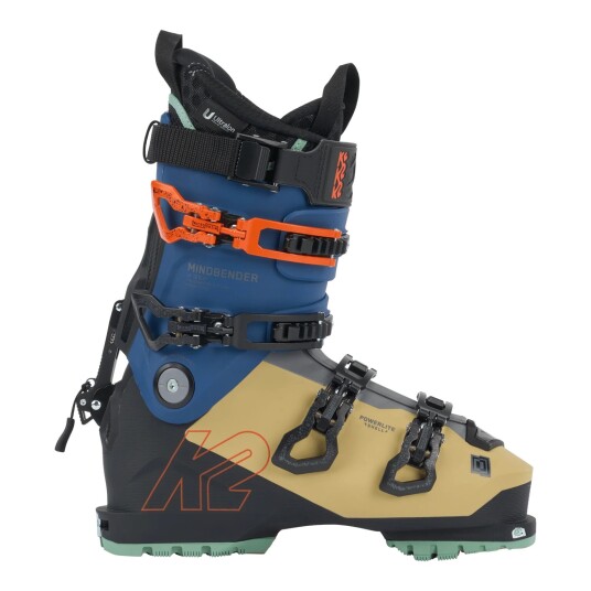 K2 Hybrid Touring Boots Mindbender 120 MV 23/24, topptur-/frikjøringsstøvel, herre Black/Blue/Beige