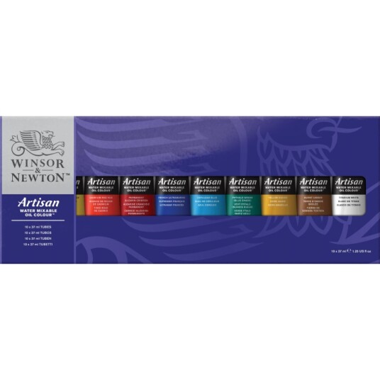 Winsor & Newton Artisan Oljemaling Vannløselig 37 ml 10-set