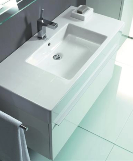 Duravit Vero servant, 105x49 cm, hvit