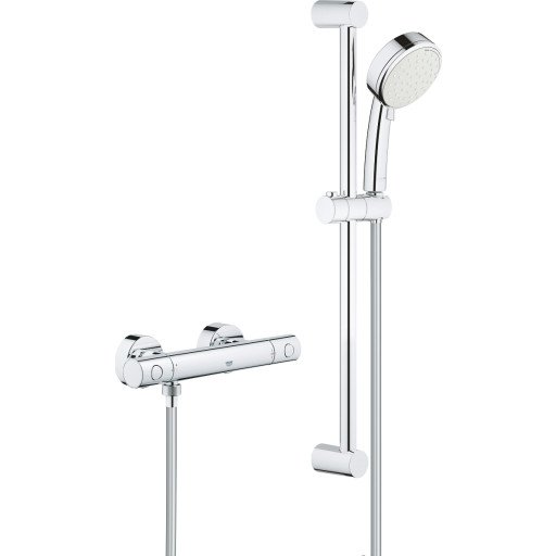 GROHE GROHTHERM 800 COSMOPOLITAN DUSJSETT M/DUSJBATTERI KROM