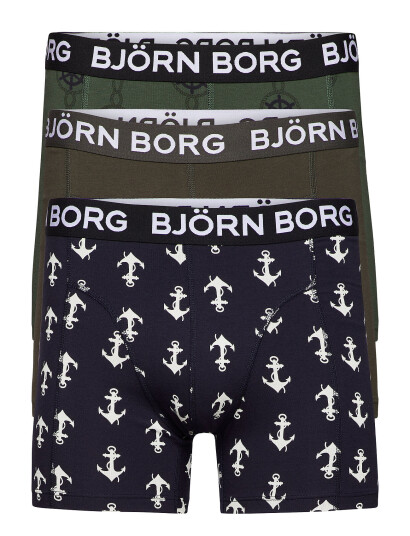 Björn Borg Shorts Sammy Bb Anchor Black Björn Borg NIGHT SKY S,M