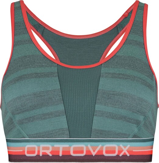 Ortovox 185 Rock'N'Wool Sport Top Dame Arctic Grey S