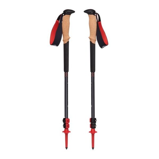 Black Diamond Pursuit Trekking Poles Charcoal/Octane S/M