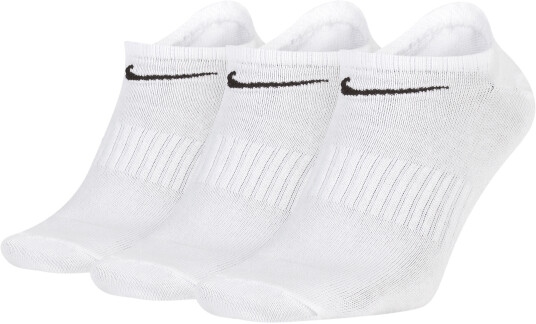 Nike Everyday Lightweight No-Show White/Black L