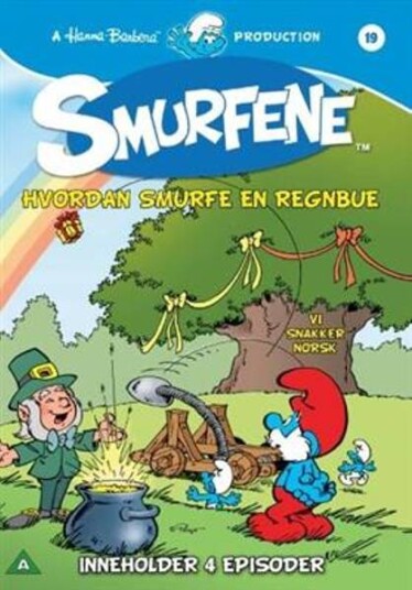 Smurfene 19 Hvordan Smurfe En Regnbue DVD