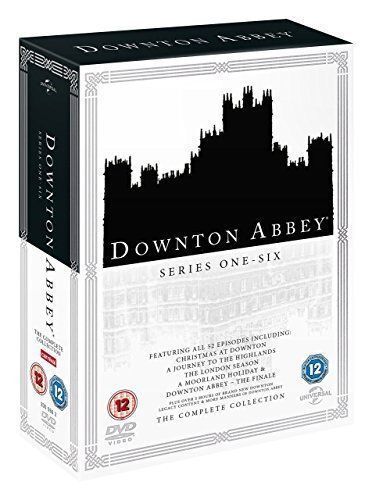 Downton Abbey: The Complete Collection DVD 2016 Hugh Bonneville cert 12 26 Englist Brand New