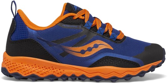 Saucony Peregrine 12 Shield Junior Navy/Orange 34.5