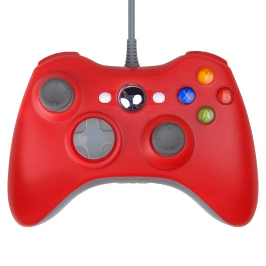 Kablet Kontroller for Xbox 360 - Tredjeparts - Rød