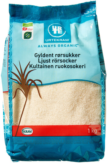 Urtekram Rørsukker Brasil Ø 1 Kg