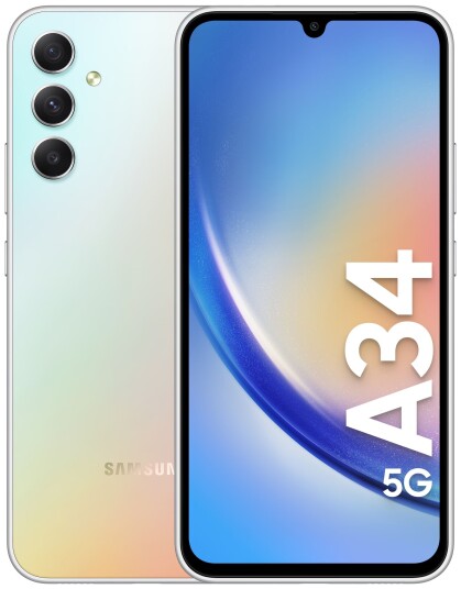 Samsung Galaxy A34 128GB Sølv