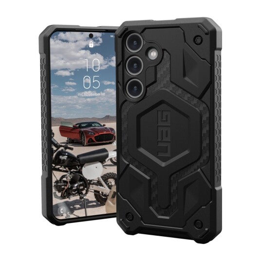 UAG SAMSUNG GALAXY S24 MONARCH PRO DEKSEL MAGNETISK, KARBONFIBER