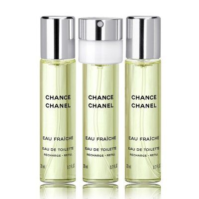 Chanel Chance Eau Fraiche Refills de toilette 3x20ml