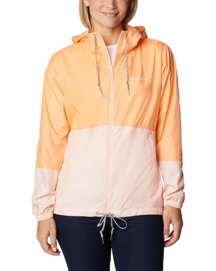 Columbia Flash Forward Windbreaker W Peach/Peach Blossom (Storlek S)