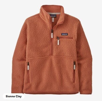 Patagonia W's Retro Pile Marsupial Sienna Clay Sienna Clay XL