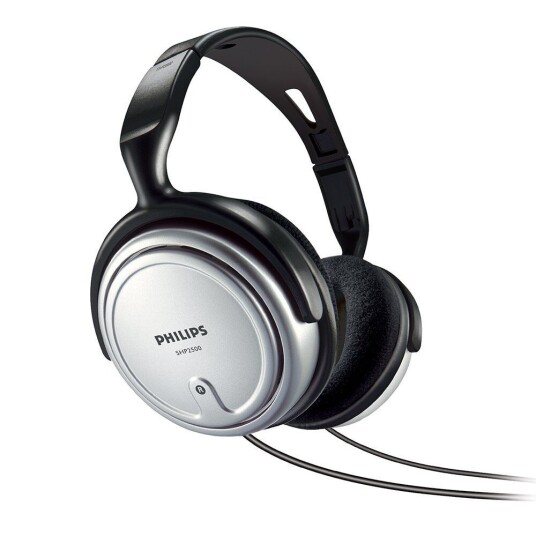 Philips hodetelefoner Over-Ear med 35/63 mm-Kontakt Svart / Grå