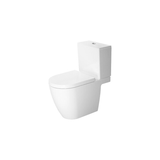 Duravit ME by Starck Gulvstående toalett 370x650 mm, Hvit med HygieneGlaze