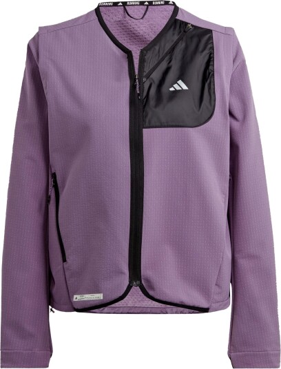 Adidas Ultimate Running Cte Cold.Rdy Jacket Dame Shadow Violet S