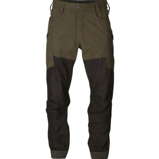 Härkila Driven Hunt HWS Leather Trousers Willow Green/Shadow Brown 58