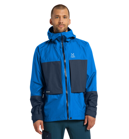 Haglöfs Roc Sheer GTX Jacket Men Storm blue/Tarn blue S