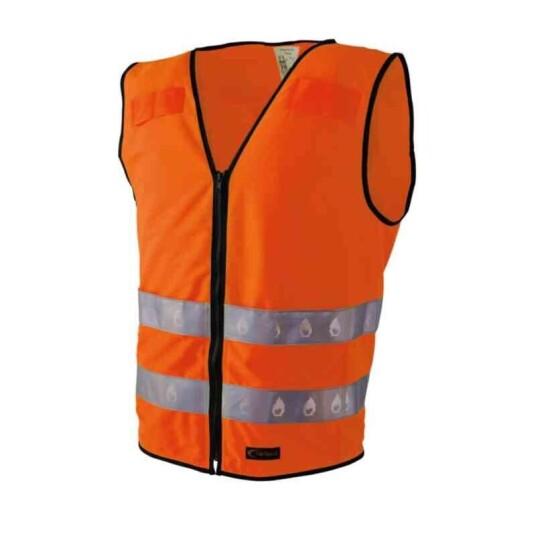 Reflectil 223 Refleksvest, HiVis kl.2 FH Mann, Str. M, Oransje