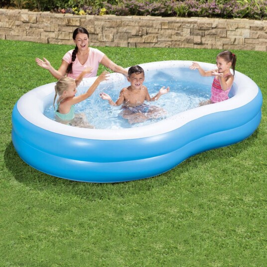 Bestway Big Lagoon Familiebasseng 262x157x46 cm