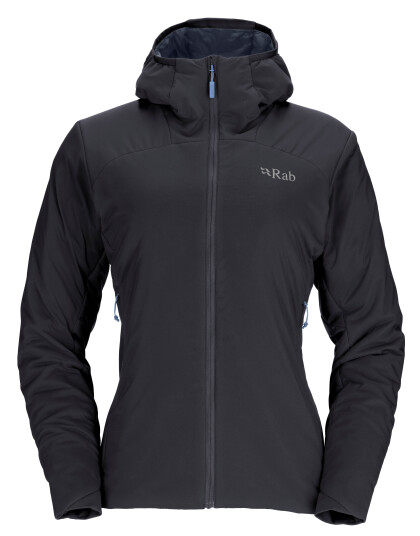 Rab Xenair Alpine Light Hoody Ws Ebony 10/S