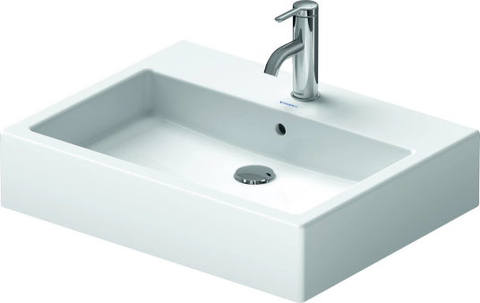 Duravit Vero Toppmontert Servant 595x465 mm, u/bl.hull, u/overløp, Hvit