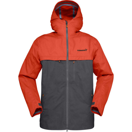 Norrøna Men's Svalbard Cotton Jacket Oransje L Man