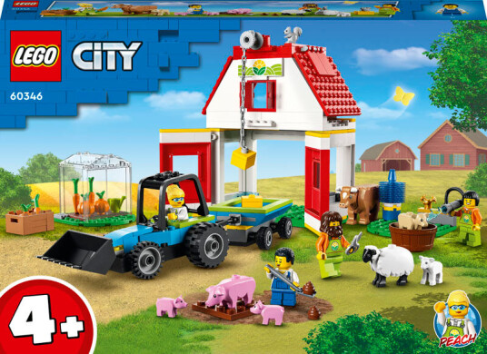 Lego City Låve Og Gårdsdyr 60346