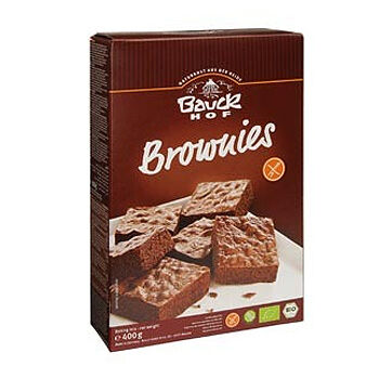 Bauckhof Brownies Mix Ø Glutenfri 400g