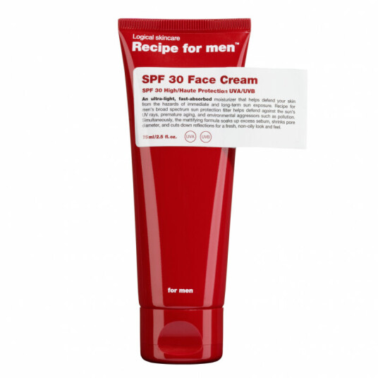 Recipe For Men SPF30 Face Cream 75ml