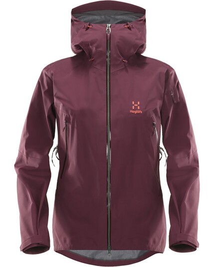 Haglöfs Couloir Jacket W Aubergine (Storlek S)