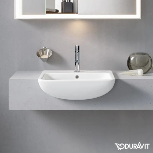 Duravit Me By Starck Servant f/frembygg. 550x455, 1 blanderhull