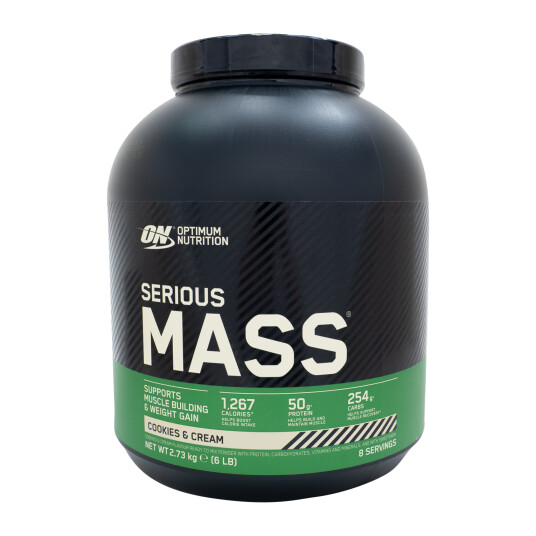 Optimum Nutrition Serious Mass 2727 g, proteinpulver 2727g Cookies & Cream