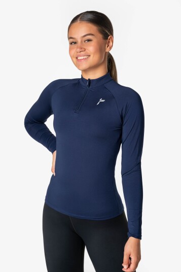 FAMME - Dark Blue Essential Long Sleeve - XS