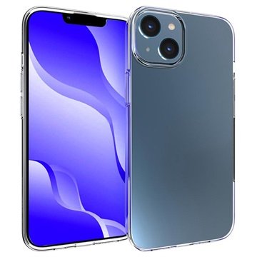 Antiskli iPhone 14 TPU-deksel Gjennomsiktig