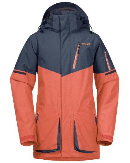 Bergans Knyken Insulated Youth Jacket Fiesta/Orion Blue (Storlek 164)