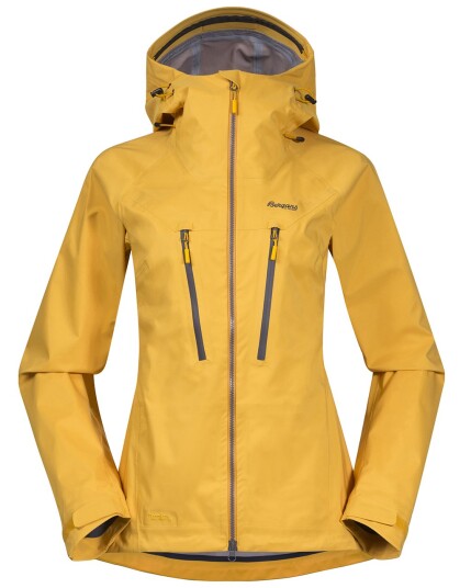 Bergans Cecilie 3L Jacket W Light Golden Yellow/Golden Yellow (Storlek XXL)