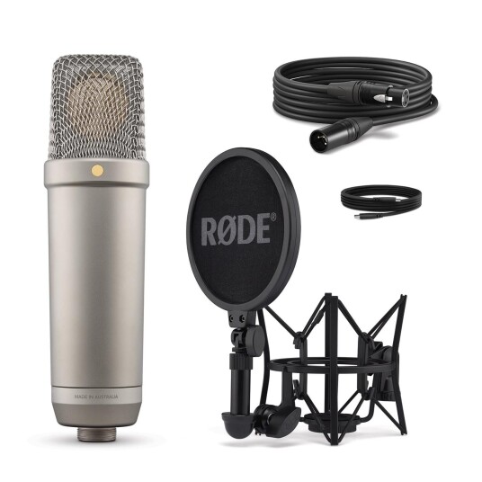 Røde Nt1 5th Gen. Sølv Studio Kondensatormikrofon