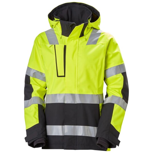 HH Workwear Workwear Helly Hansen Dame Luna Hi Vis Vanntett Skalljakke Gull S