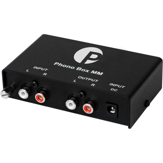 Pro-Ject Phono Box Mm Riaa-Trinn Sort