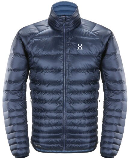 Haglöfs Essens Down Jacket M Tarn Blue/Blue Ink (Storlek L)