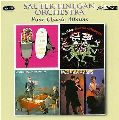 MediaTronixs Sauter-Finegan Orchestra : Four Classic Albums CD 2 discs (2016) Pre-Owned