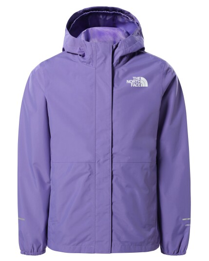 The North Face Resolve Reflective Jacket Girl JR Pop Purple (Storlek XL)