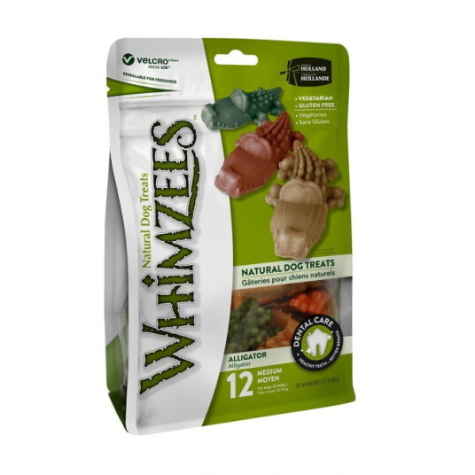 Whimzees Alligator Medium 12-pack